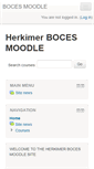 Mobile Screenshot of moodle.herkimer-boces.org
